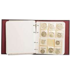 German Empire - Collection of 48 coins, each with coin passport,