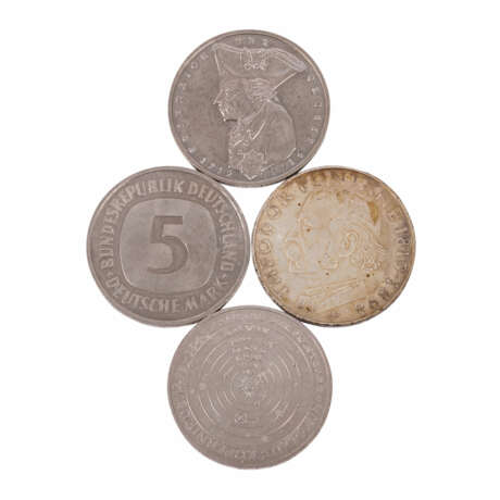 FRG - commemorative coins 139 x 5 DM / 69 x 10 DM - фото 5