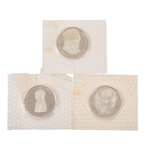 FRG - commemorative coins 139 x 5 DM / 69 x 10 DM - фото 6