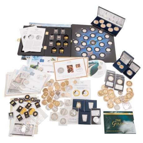 Mixed lot with GOLD and SILVER, - Foto 1