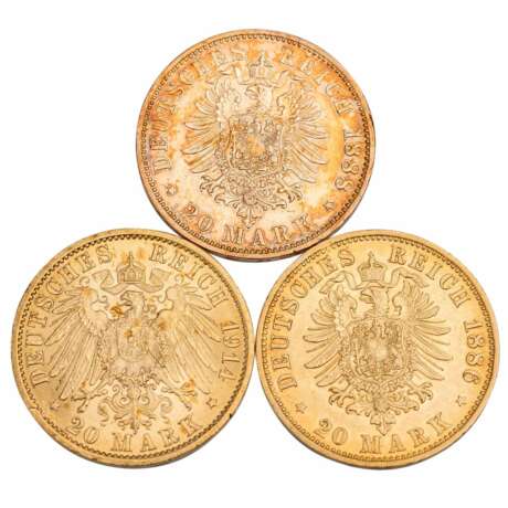 Prussia/GOLD - 3 Emperors, - photo 2