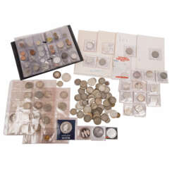 Coins and medals, with some GOLD -