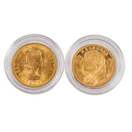 Mixed coin set with GOLD - - фото 5