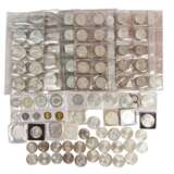 FRG and Austria - mixed lot with 11 x 5 DM silver, - фото 1