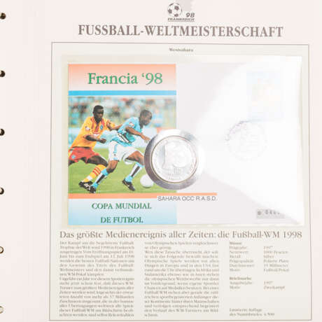 The Official Numisbrief Collection of the German Football Association - photo 6