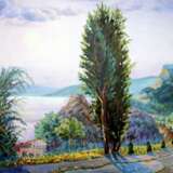 Дорога воспоминаний Leinwand Ölfarbe Impressionismus Landschaftsmalerei 2013 - Foto 1