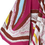 TWO POLYCHROME PRINTED CAFTANS - photo 4