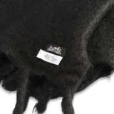A PAIR OF BLACK MOHAIR WOOL BLANKETS - photo 3