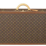A PAIR OF BROWN MONOGRAM CANVAS HARDSIDED SUITCASES - photo 6