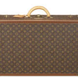 A PAIR OF BROWN MONOGRAM CANVAS HARDSIDED SUITCASES - photo 7