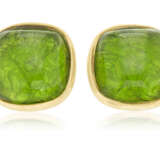 GROUP OF GLASS AND RESIN CUFFLINKS, ONE PAIR BY YVES SAINT LAURENT - photo 2