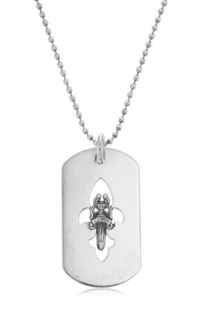 CHROME HEARTS SILVER PENDANT NECKLACE - фото 1