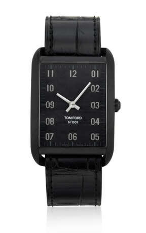 TOM FORD NO. 001 DLC-COATED STAINLESS STEEL WRISTWATCH - фото 4