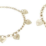 ROGER VIVIER SET OF OVERSIZED HEART CHARMS ACCESSORIES - фото 1
