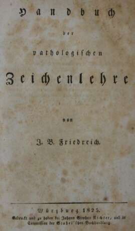 Friedreich,J.B. - Foto 1