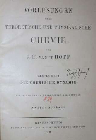 Van't Hoff,J.H. - Foto 1