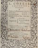 Lactantius,L.C.F.