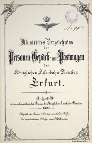 Grosse Contor- und Bureau-Karte des Deutschen Reiches. - фото 1