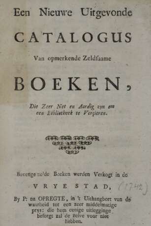 Catalogus, - photo 1