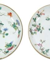 Paar Tellerchen China.