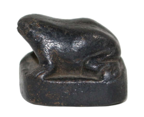 Frosch, Bronze, Japan Edo Periode - фото 1