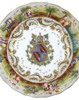 Wappenteller Capodimonte