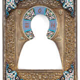 Christus Pantokrator mit Silber-Emaille-Oklad - фото 4