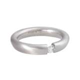 BUNZ tension ring with diamond solitaire ca. 0,20 ct - фото 1