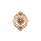 Pendant with diamonds of total approx. 0.4 ct, - фото 1