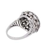 Ring with diamonds total approx. 2 ct, - photo 3