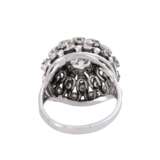 Ring with diamonds total approx. 2 ct, - фото 4