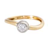 Ring with diamond 0,28 ct - Foto 2
