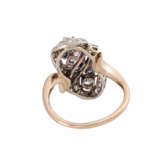 Ring with sapphires and diamonds - photo 3