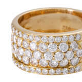 Ring with diamonds together ca. 2 ct, - Foto 5