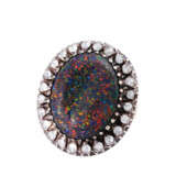 Ring with Andamooka opal - photo 2