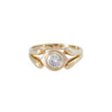 Ring with diamond ca. 0,7 ct, - фото 2