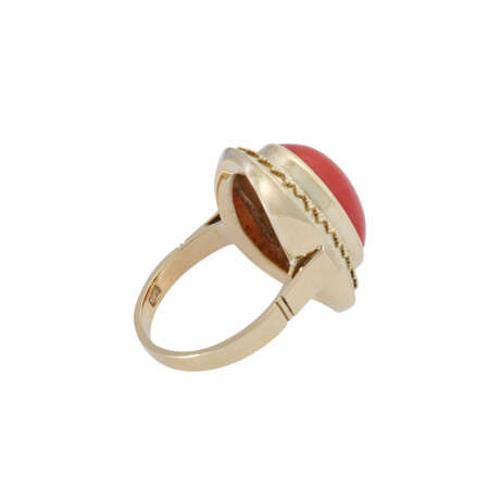 Ring with Mediterranean coral - photo 3
