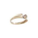 Ring with small diamond ca. 0,15 ct, - фото 3
