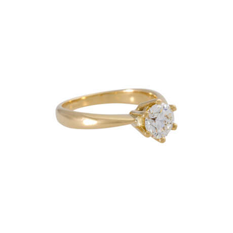 Ring with diamond approx. 1 ct, - photo 1