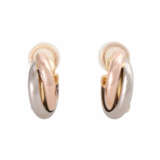CARTIER pair of earrings "Trinity", - Foto 1