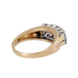 Ring with diamonds total ca. 0,8 ct, - Foto 3