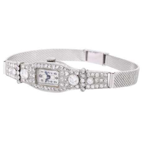Art Deco jewelry watch with diamonds - Foto 7