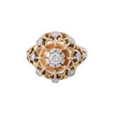 Ring with diamonds total ca. 0,40 ct, - photo 2