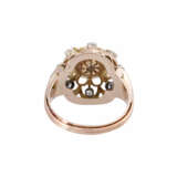 Ring with diamonds total ca. 0,40 ct, - фото 4