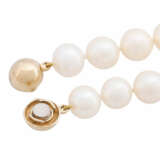 Freshwater cultured pearls necklace, - Foto 5