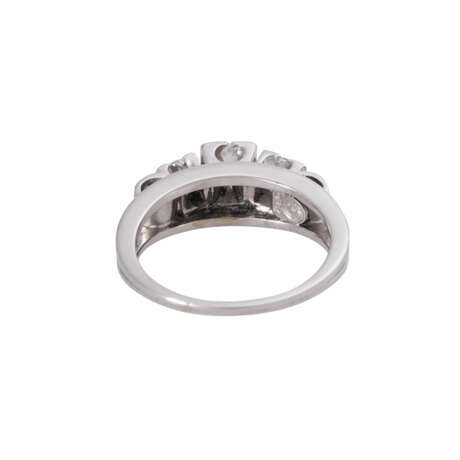 Ring with diamonds total approx. 0.80 ct, - photo 4