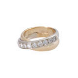 Ring with diamonds total ca. 0,8 ct, - Foto 2