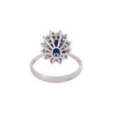 Ring with sapphire ca. 1,6 ct - Foto 4