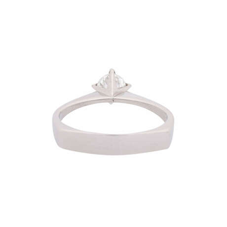 Solitaire ring with diamond ca. 0,51 ct, - Foto 3