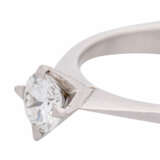 Solitaire ring with diamond ca. 0,51 ct, - photo 4